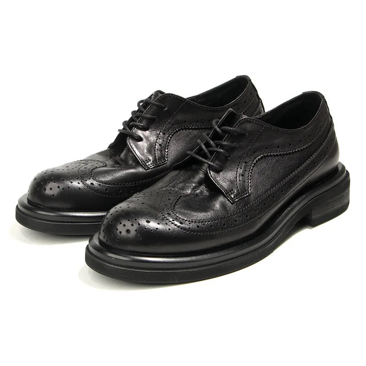 Sapato Masculino Derby Brogue