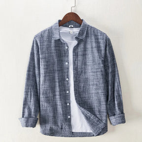 Camisa Masculina Lucca Manga Longa Rose