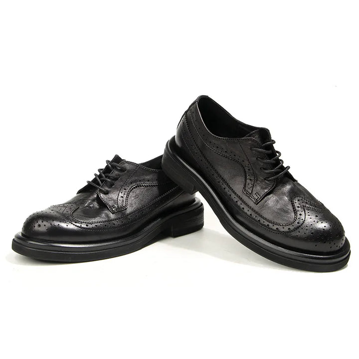 Sapato Masculino Derby Brogue