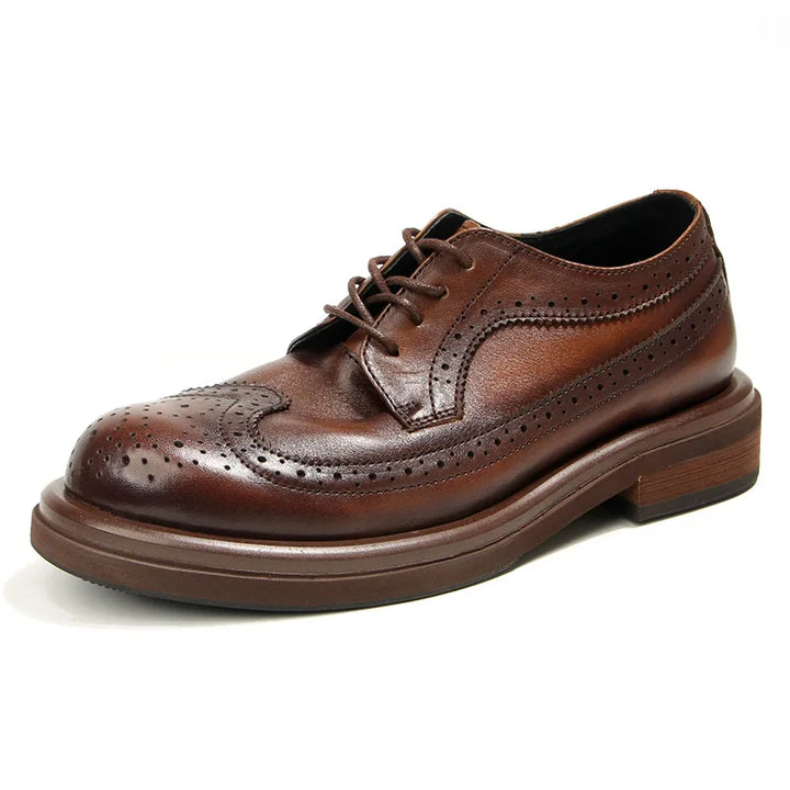 Sapato Masculino Derby Brogue