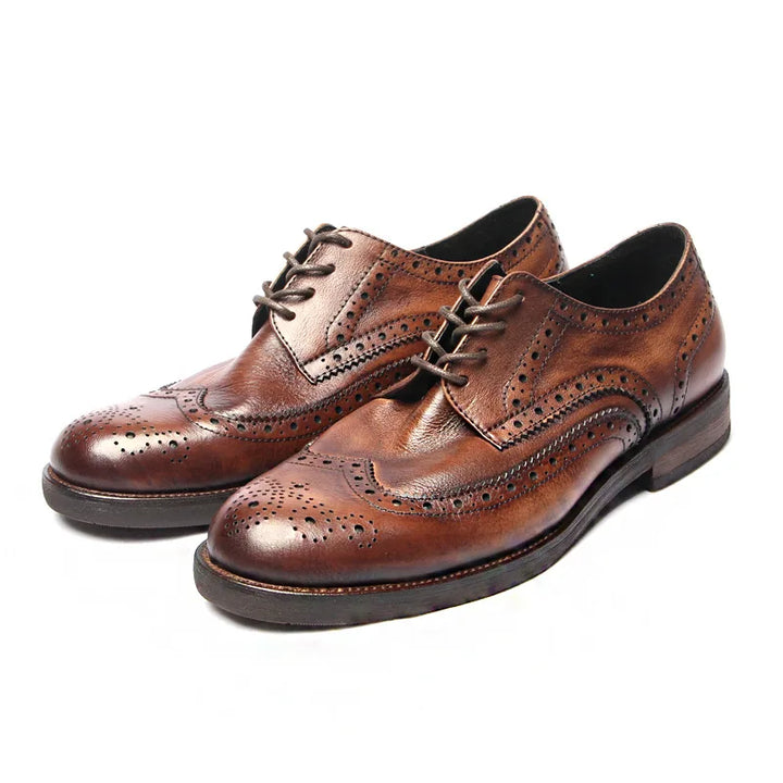 Sapato Masculino Derby Café