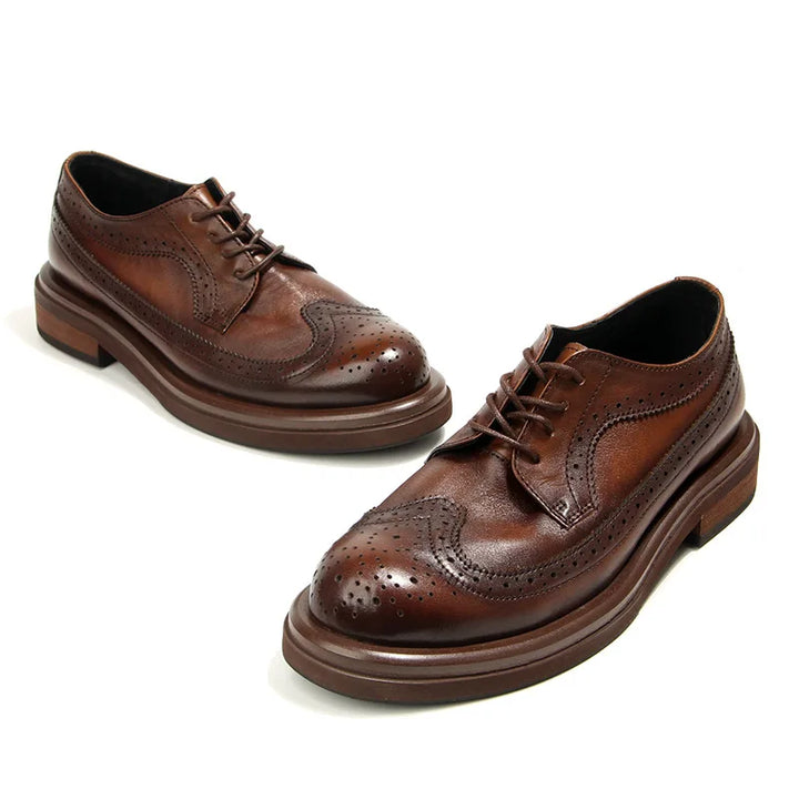 Sapato Masculino Derby Brogue